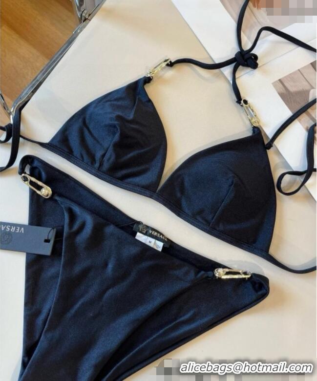 Best Product Versace Two-Pieces Swimwear with Pin 0513 Black 2025