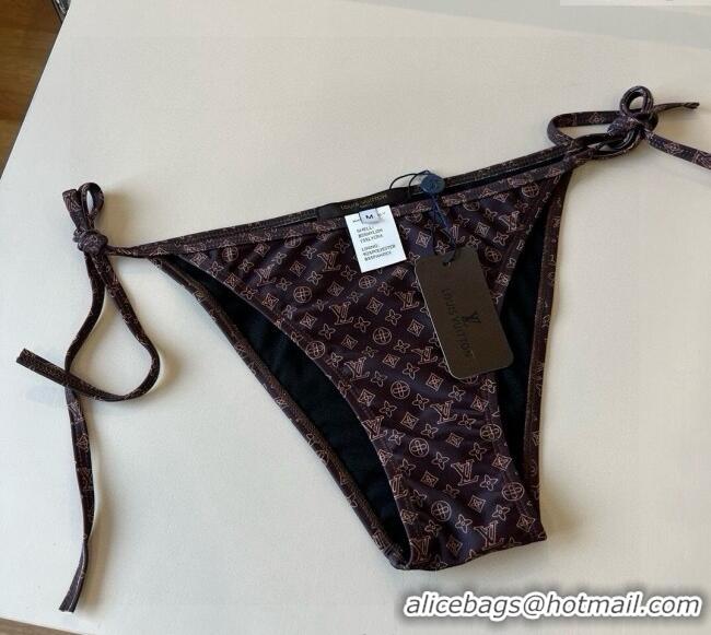 ​Best Quality Louis Vuitton Two-Pieces Swimwear 0513 Brown 2025