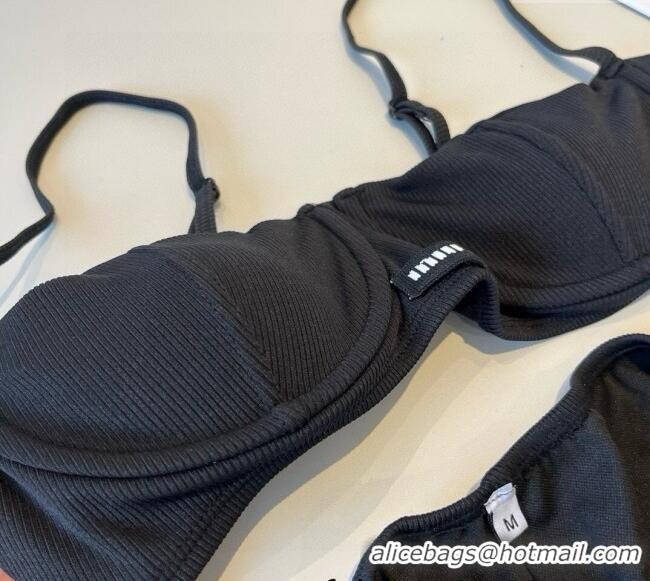 ​Good Looking Miu Miu Knit Two-Pieces Swimwear 0513 Black 2025
