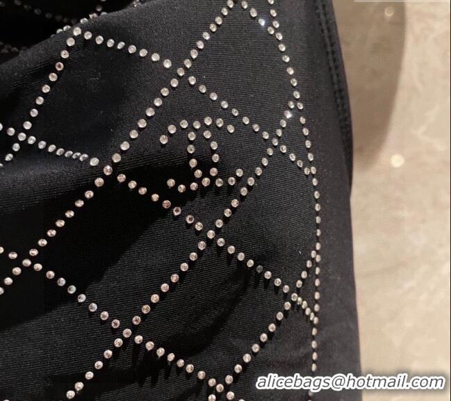Promotional Chanel Strass One-Piece Swimwear 0513 Black 2025