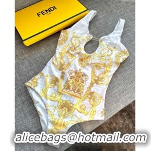 Inexpensive Versace x Fendi One-Piece Swimwear 0513 White 2025