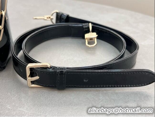 Buy New Cheap Dior Lady D-Joy Medium Bag in Patent Leather M0540 Black 2025