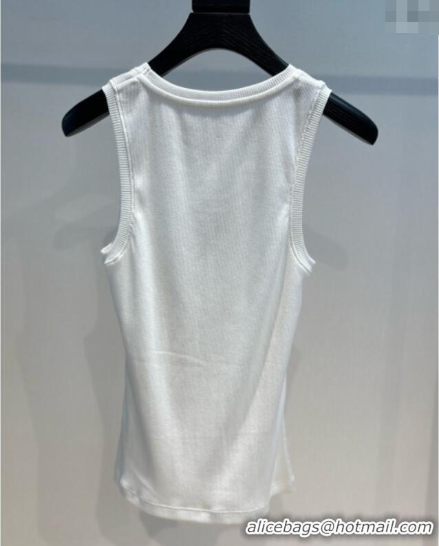 ​Well Crafted Loewe Vest L61008 White 2025