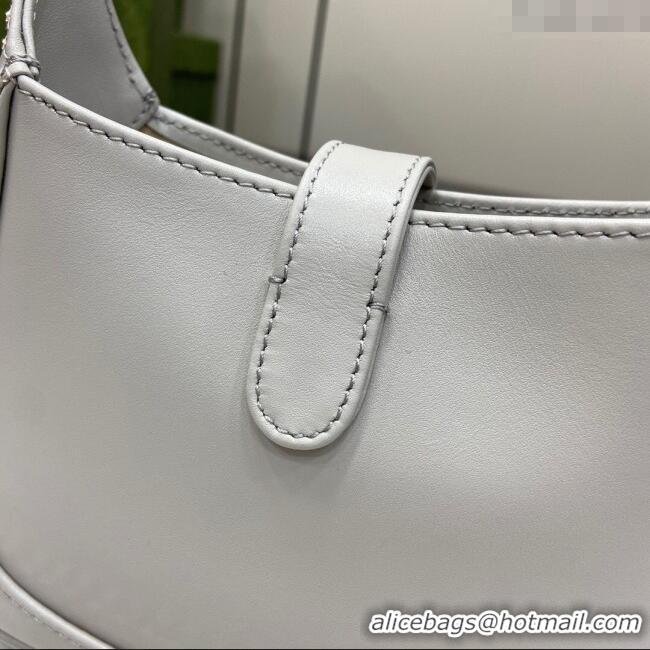 Market Sells Gucci Jackie Notte Mini Bag in Smooth Leather ‎782889 Grey 2024