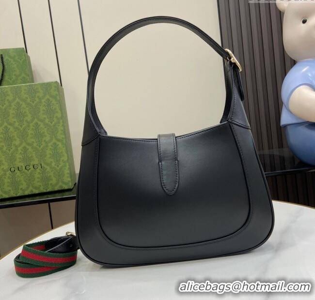 Spot Bulk Gucci Jackie Small Shoulder Bag in Smooth Leather 782849 Black 2024