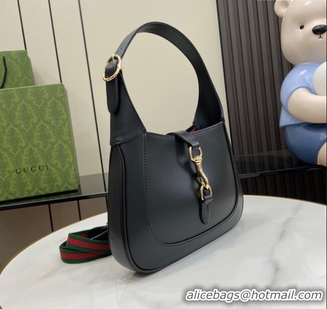 Spot Bulk Gucci Jackie Small Shoulder Bag in Smooth Leather 782849 Black 2024