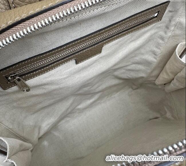 Best Product Gucci Mens Large Jumbo GG Leather Backpacks Bag ‎766932 Grey 2024