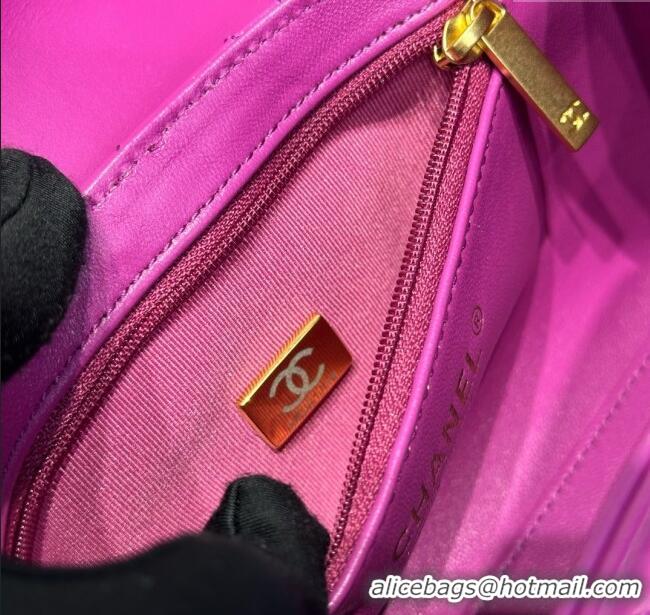 Well Crafted Chanel Shiny Calfskin Mini Kelly Shopping Bag AS4416 Rosy 2025