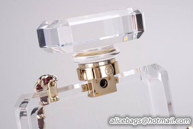Best Quality Chanel Acrylic Clear Bottle Evening Bag AS2269 2025