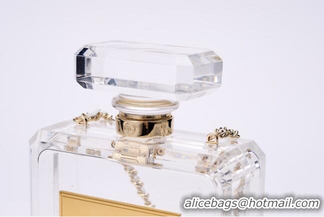 Best Quality Chanel Acrylic Clear Bottle Evening Bag AS2269 2025