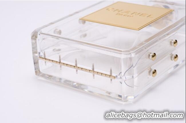 Best Quality Chanel Acrylic Clear Bottle Evening Bag AS2269 2025