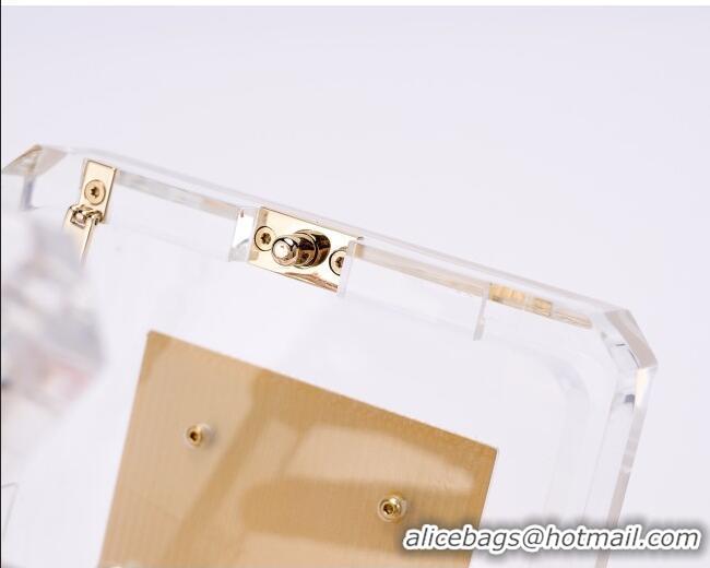 Best Quality Chanel Acrylic Clear Bottle Evening Bag AS2269 2025