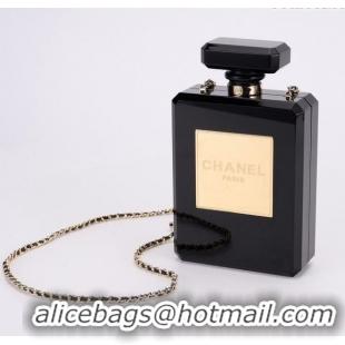 Reasonable Price Chanel Acrylic Bottle Evening Bag AS2269 Black 2025