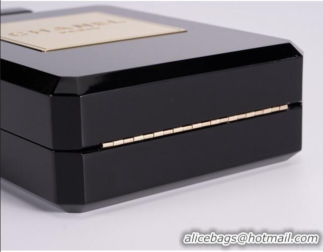 Reasonable Price Chanel Acrylic Bottle Evening Bag AS2269 Black 2025