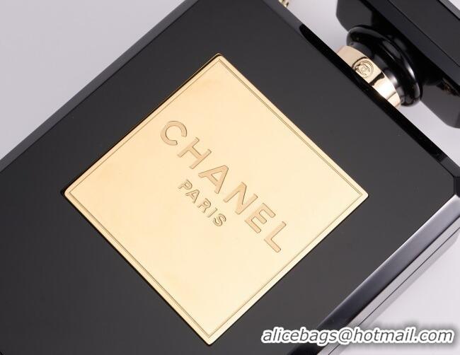 Reasonable Price Chanel Acrylic Bottle Evening Bag AS2269 Black 2025