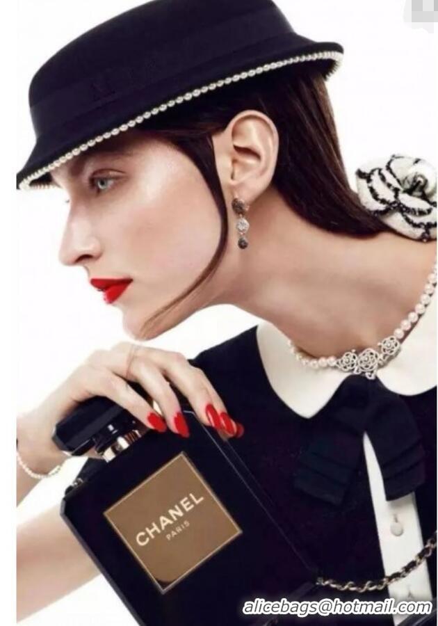 Reasonable Price Chanel Acrylic Bottle Evening Bag AS2269 Black 2025