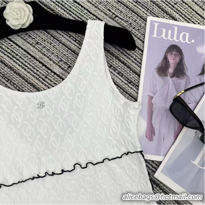 ​Promotional Chanel Swimwear With CC Logo CH3095 White/Black 2025