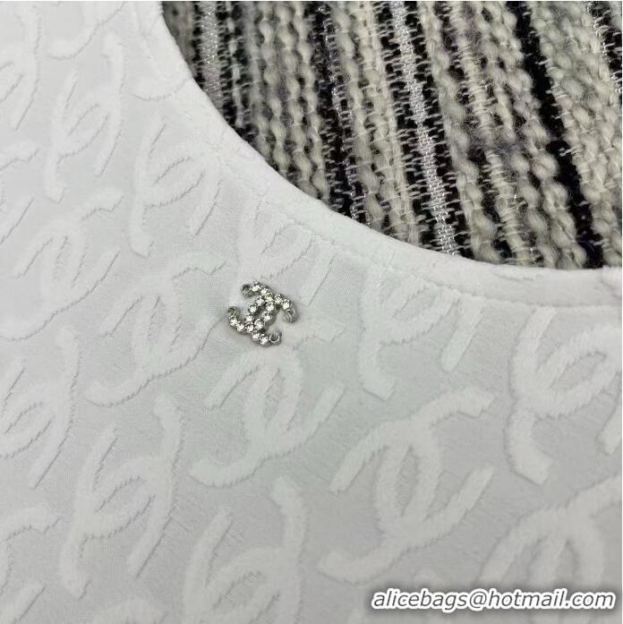​Promotional Chanel Swimwear With CC Logo CH3095 White/Black 2025