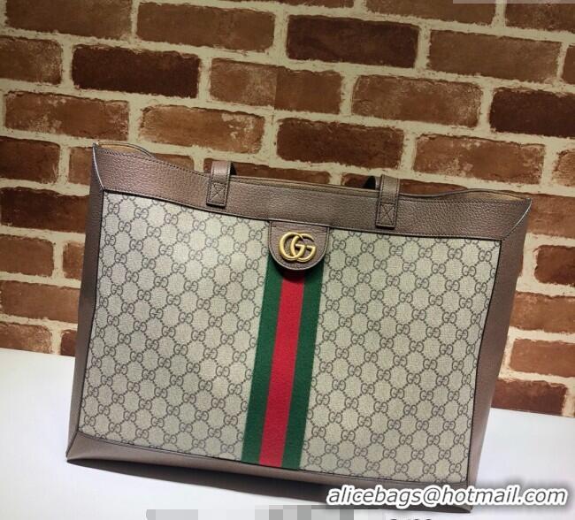 Best Price Gucci Ophidia Soft GG Supreme Canvas Medium Tote Bag ‎547947 Beige 2024