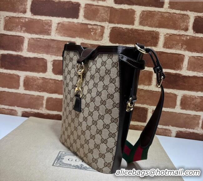 Promotional Gucci Original GG Canvas Medium Bucket bag 782911 Beige 2024