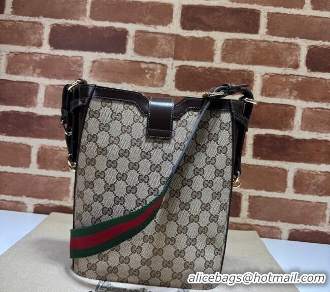 Promotional Gucci Original GG Canvas Medium Bucket bag 782911 Beige 2024