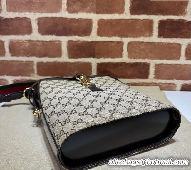 Promotional Gucci Original GG Canvas Medium Bucket bag 782911 Beige 2024