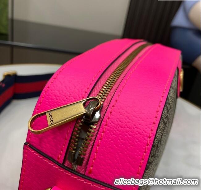Top Design Gucci Ophidia GG Small Crossbody Bag 752591 Fuchsia 2024