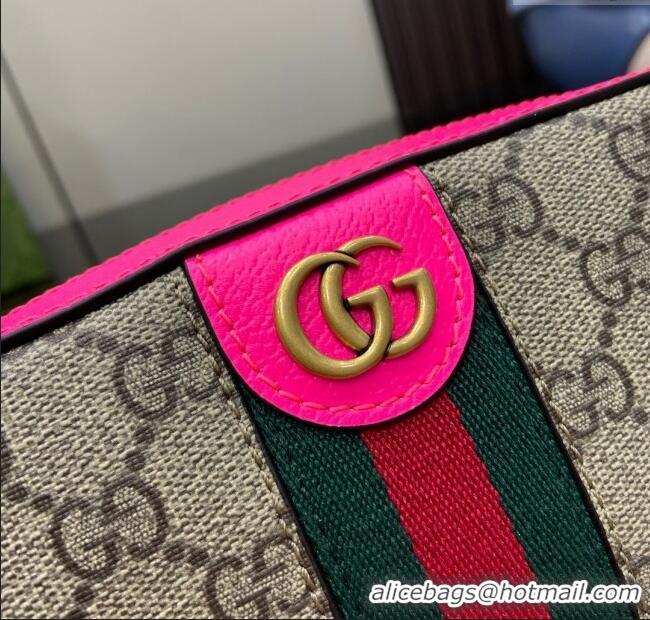Top Design Gucci Ophidia GG Small Crossbody Bag 752591 Fuchsia 2024