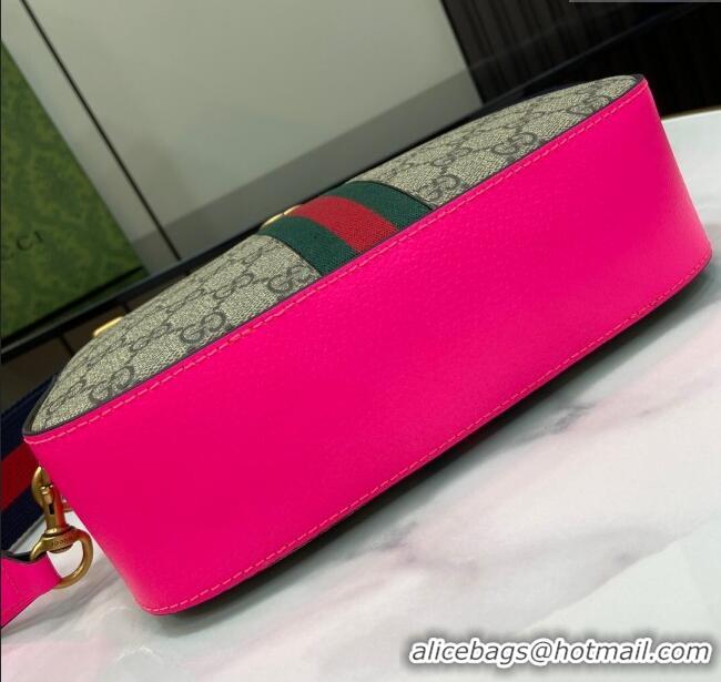 Top Design Gucci Ophidia GG Small Crossbody Bag 752591 Fuchsia 2024