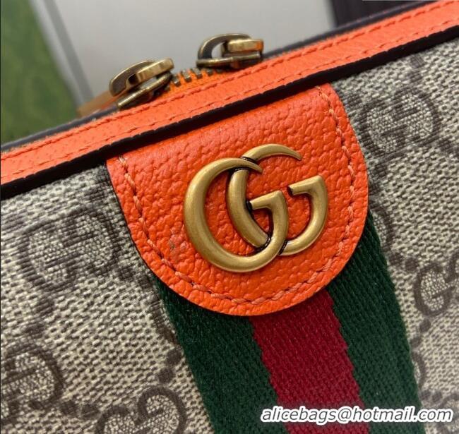 Best Quality Gucci Ophidia GG Small Crossbody Bag 752591 Orange 2024