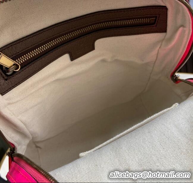 New Style Gucci Ophidia GG Small Backpack 547965 Fuchsia 2024