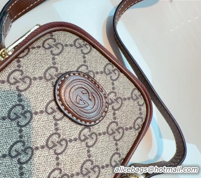 Buy Inexpensive Gucci GG Canvas Phone Holder Mini Bag G0510 2024