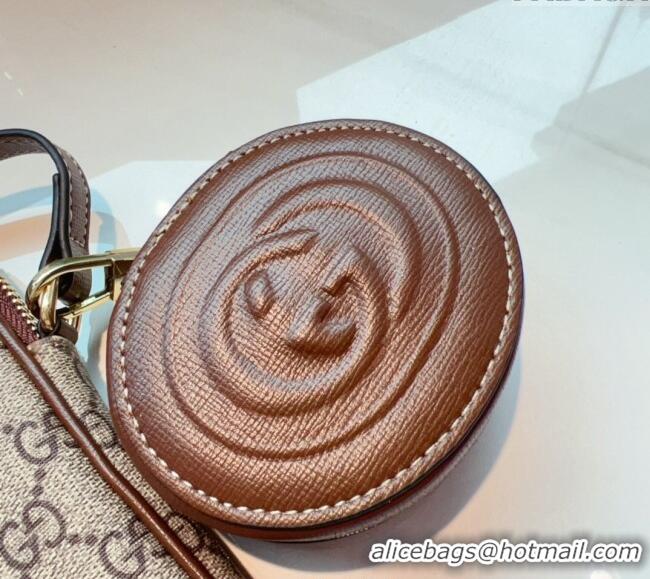 Buy Inexpensive Gucci GG Canvas Phone Holder Mini Bag G0510 2024
