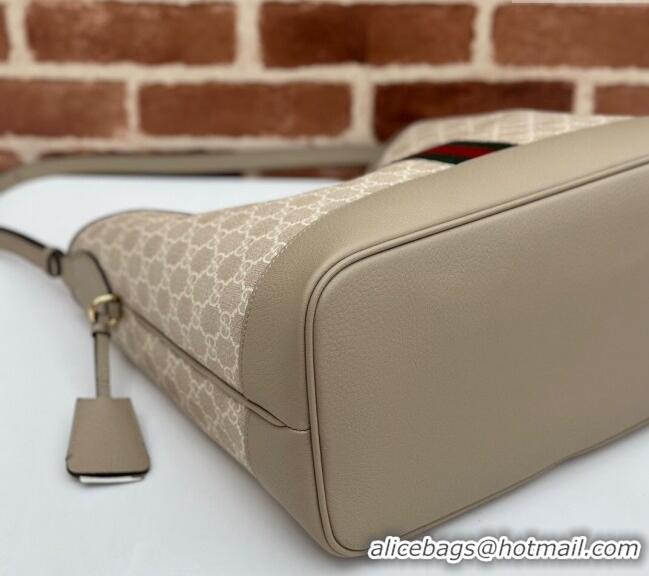 Buy Cheap Gucci Ophidia GG Canvas Medium Shoulder Bag 781392 Beige 2024