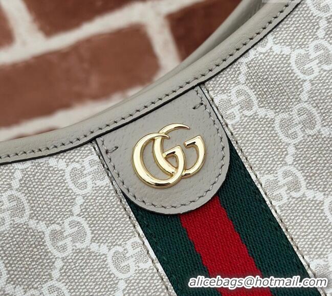 Grade Quality Gucci Ophidia GG Canvas Small Shoulder Bag 781402 Beige 2024
