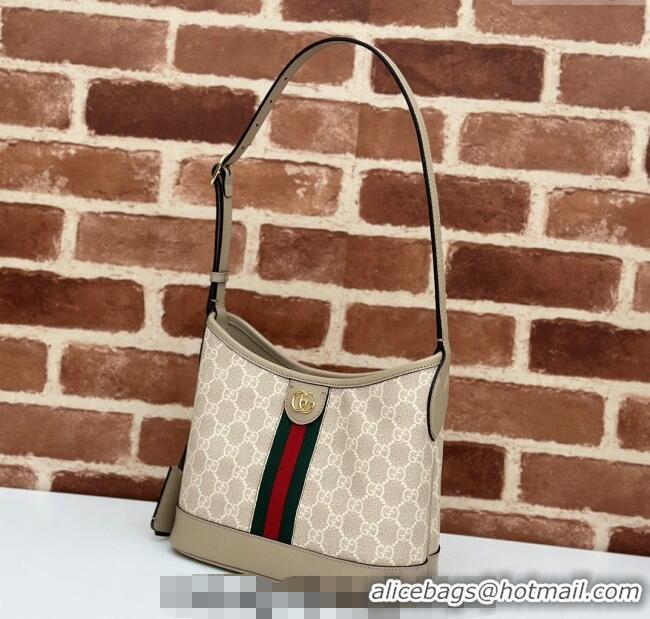 Grade Quality Gucci Ophidia GG Canvas Small Shoulder Bag 781402 Beige 2024