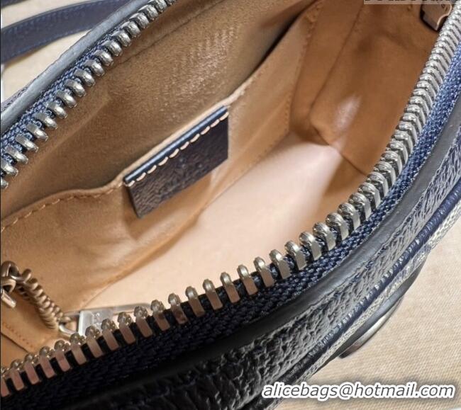 Grade Design Gucci Ophidia GG Canvas Mini Bag 517350 Blue/Beige 2024