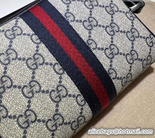 Grade Design Gucci Ophidia GG Canvas Mini Bag 517350 Blue/Beige 2024