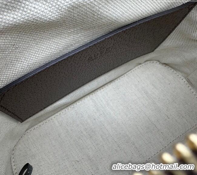 Top Grade Gucci Ophidia GG Canvas Mini Top handle Bag 772216 Brown 2024