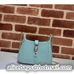 Low Cost Gucci Jackie Notte Mini Bag in Crinkled Patent Leather ‎782889 Light Green 2024