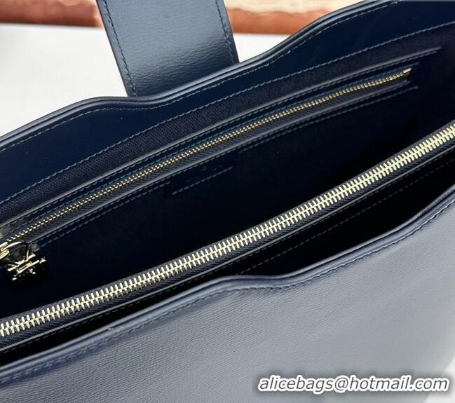 Top Design Gucci Leather Medium Bucket Shoulder bag 782904 Dark Blue 2024