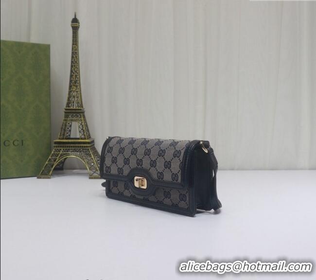 Big Discount Gucci Luce GG Canvas Mini Shoulder Bag 790038 Blue 2024