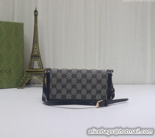 Big Discount Gucci Luce GG Canvas Mini Shoulder Bag 790038 Blue 2024