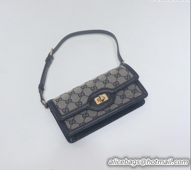 Big Discount Gucci Luce GG Canvas Mini Shoulder Bag 790038 Blue 2024