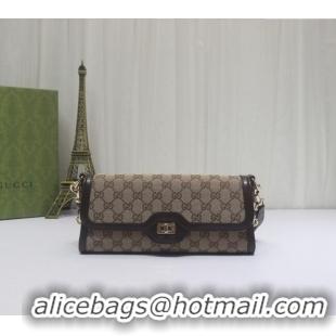 Best Price Gucci Luce GG Canvas Small Shoulder Bag 786027 Beige 2024