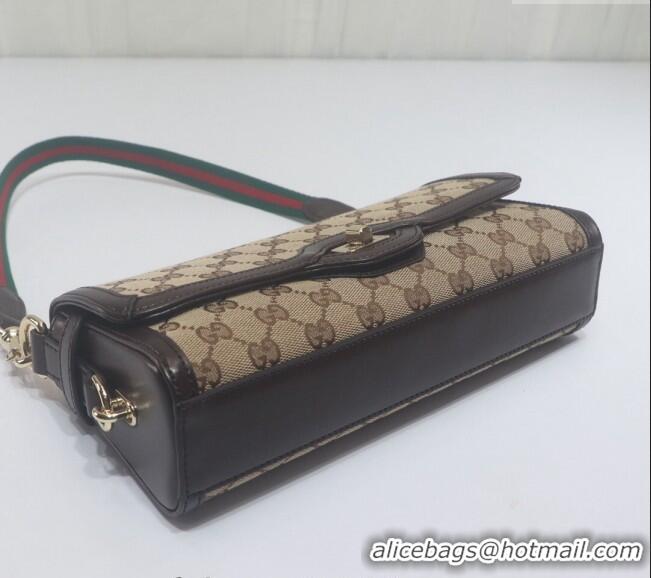 Best Price Gucci Luce GG Canvas Small Shoulder Bag 786027 Beige 2024