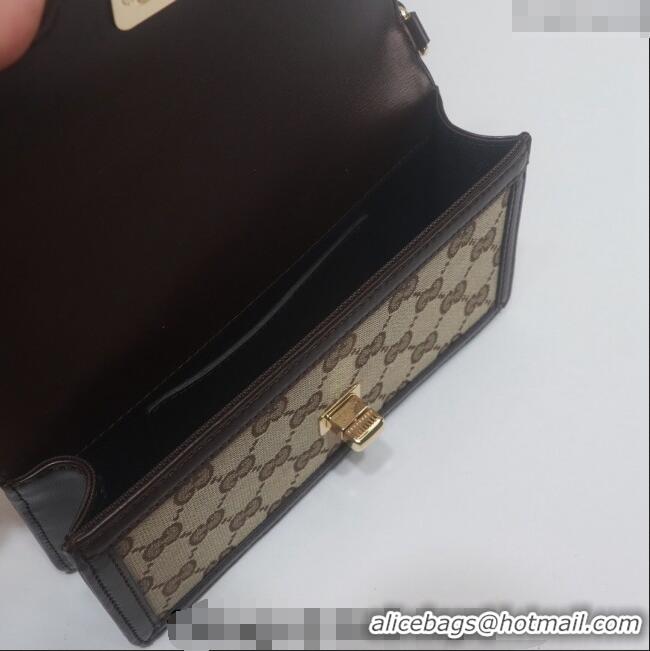 Best Price Gucci Luce GG Canvas Small Shoulder Bag 786027 Beige 2024