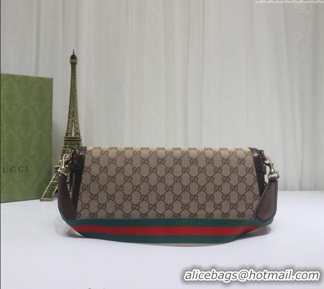 Promotional Gucci Luce GG Canvas Medium Shoulder Bag 786022 Beige 2024