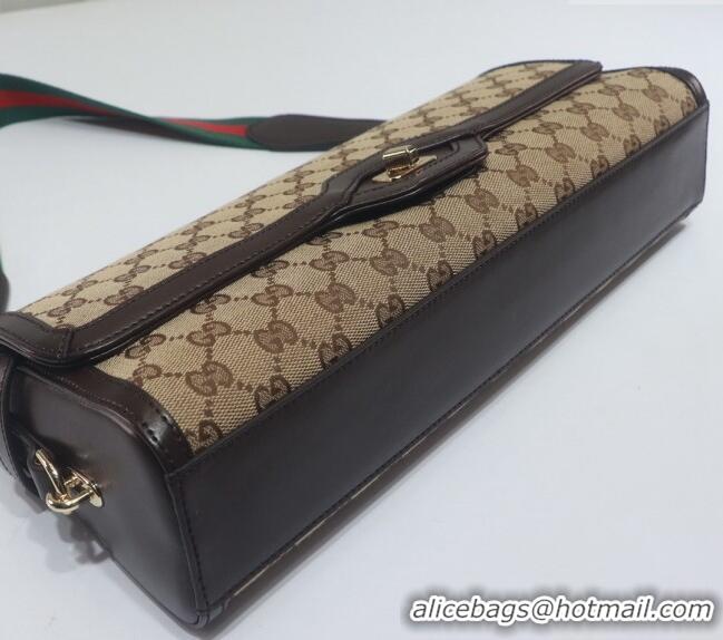 Promotional Gucci Luce GG Canvas Medium Shoulder Bag 786022 Beige 2024