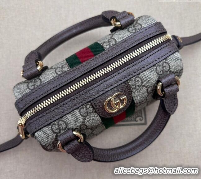 Best Quality Gucci Ophidia GG Canvas Super Mini bag 781490 Beige/Brown 2024
